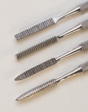 10 Pcs Wax Carvers Precision Tools Flat File Tool Metal Mini