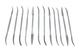 Vallorbe-Glardon-Nicholson 6-1/2 Inch Die Sinker's Riffler File – Style 4, 2 Cut – Swiss Made, Double-Cut