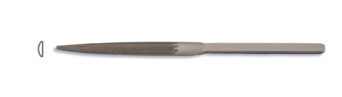 Economy Half Round Ring File with Built-in Handle