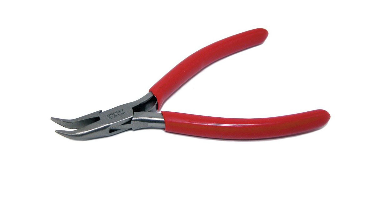 Chain Nose Setting Pliers with Leaf Spring