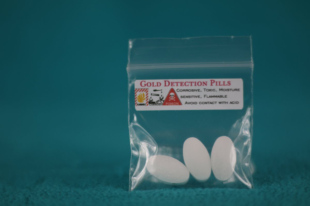 Replacement Gold Detection Pills