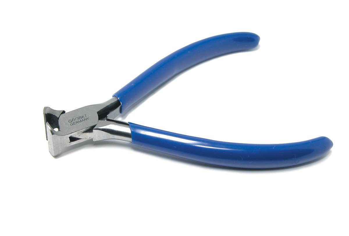 Slim-Line Box Joint Precision Plier with Leaf Spring - End Cutters