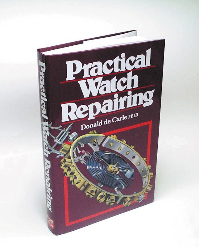 BOOK-  Practical Watch Repairing By Donald de Carle