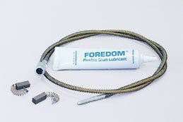 Foredom Flex Shaft Maintenance Kit MSMK-10 with Inner Sheath Motor Brushes and Grease Lubricant for Series Motors | Esslinger