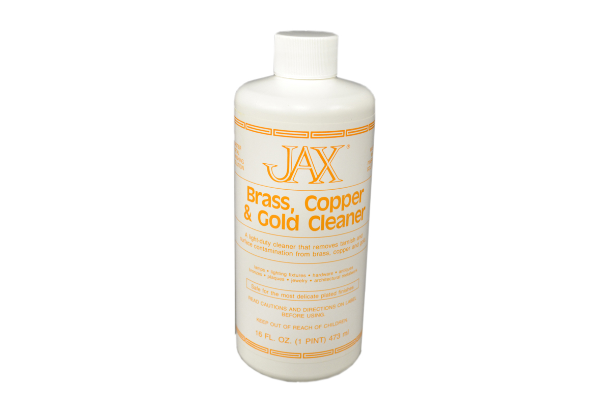Jax Master Metal Cleaning Solutions - Brass, Copper and Gold Cleaner