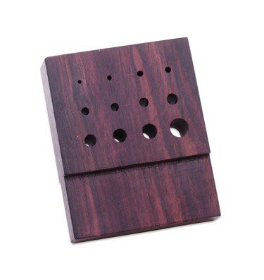 Rosewood Drawplate for Soft or Woven Chain